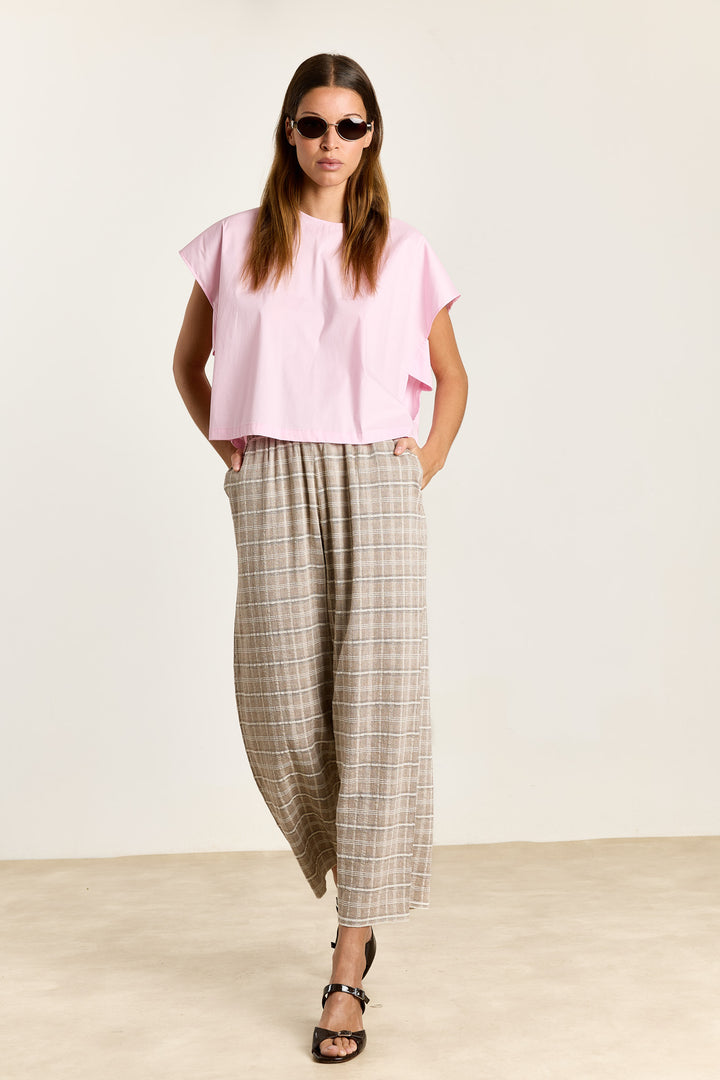 Esmeralda Summer Shirting Poppy pink