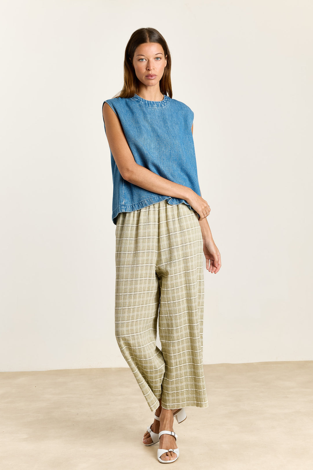 Celeste Light Weight Denim Vintage blue