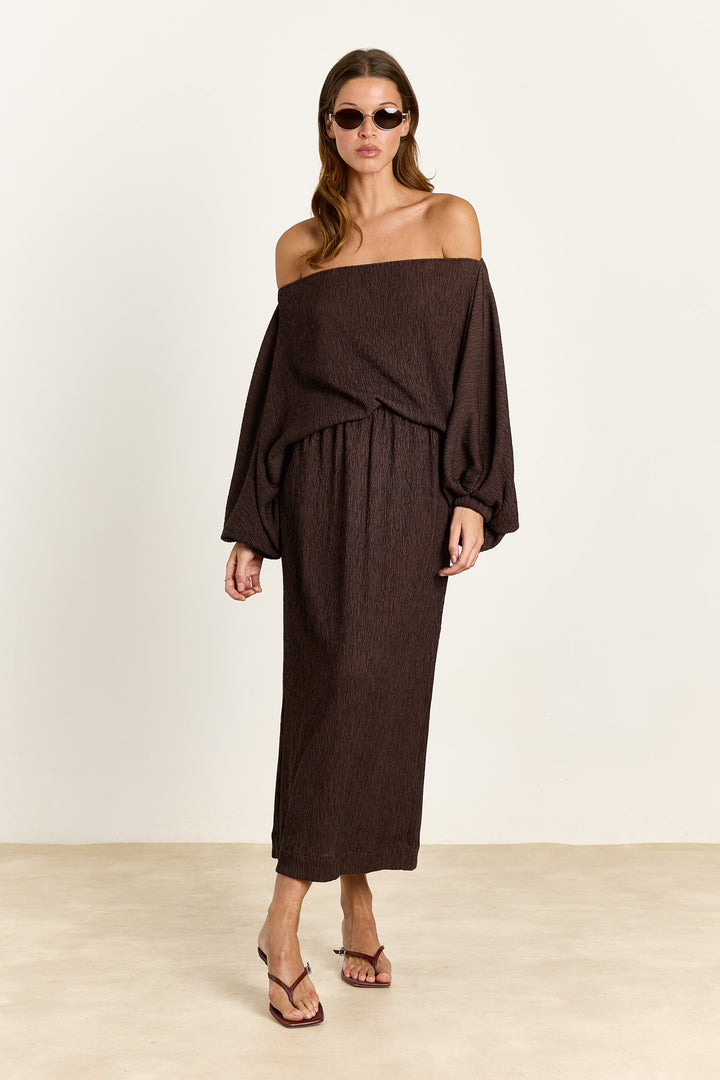 Eloise Soft Warp Brown