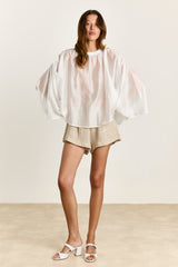 Simona Cotton Linnen Gauze Natural