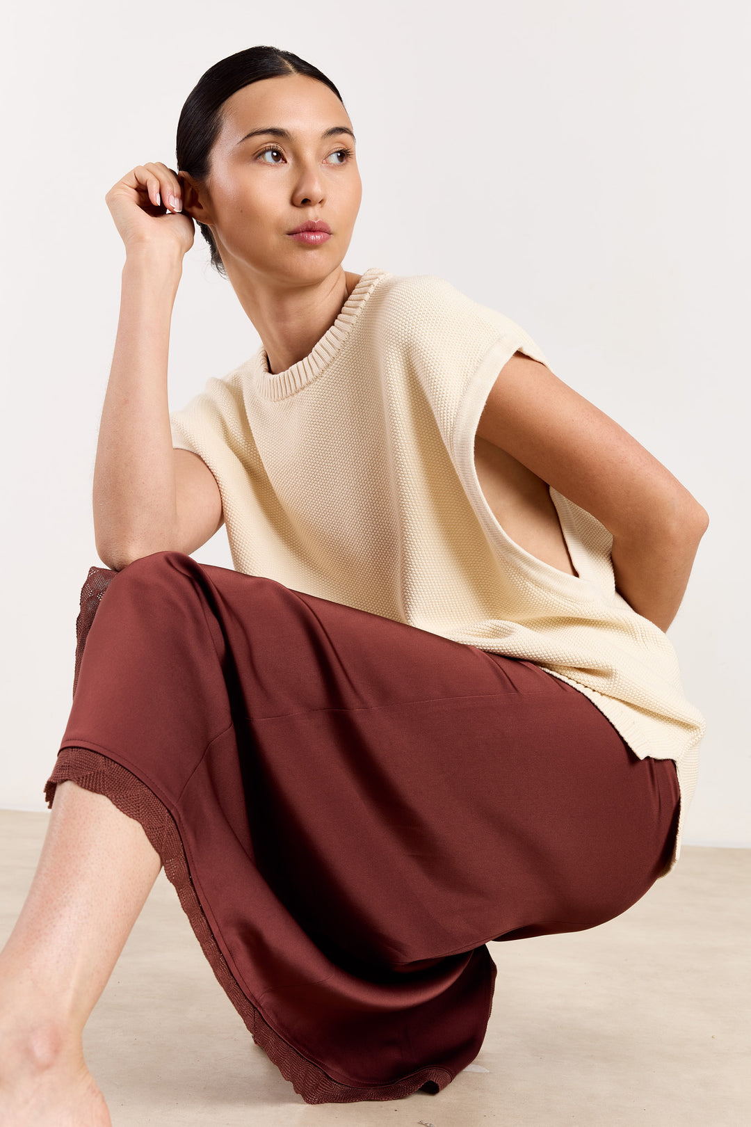 Ashley Summer Knit Cream