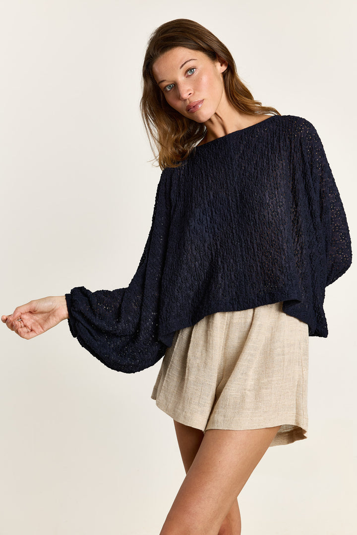 Rosetta Mini Daisy Navy