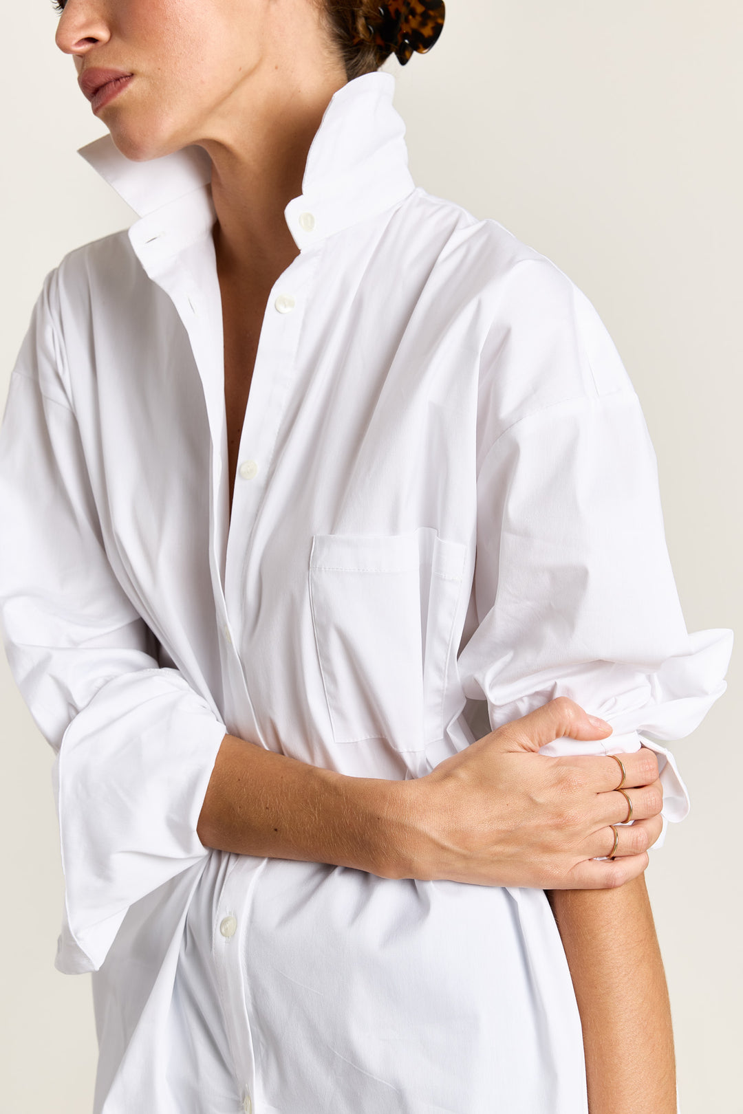 Lulu Summer Shirting White