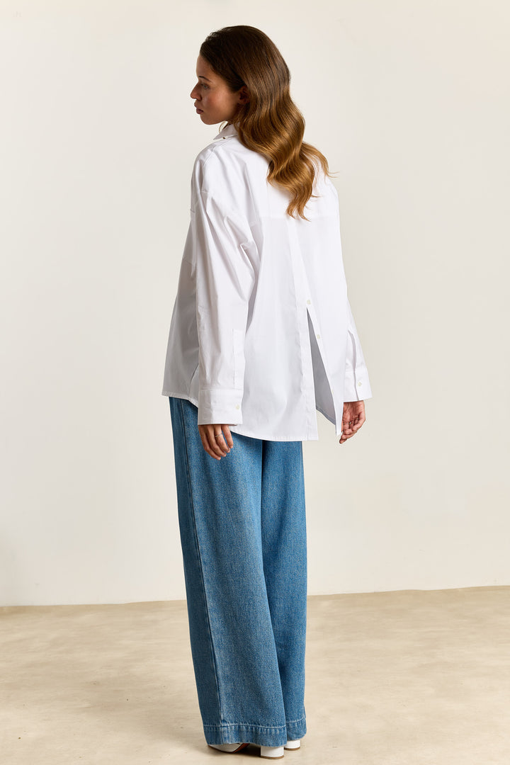 Lulu Summer Shirting White