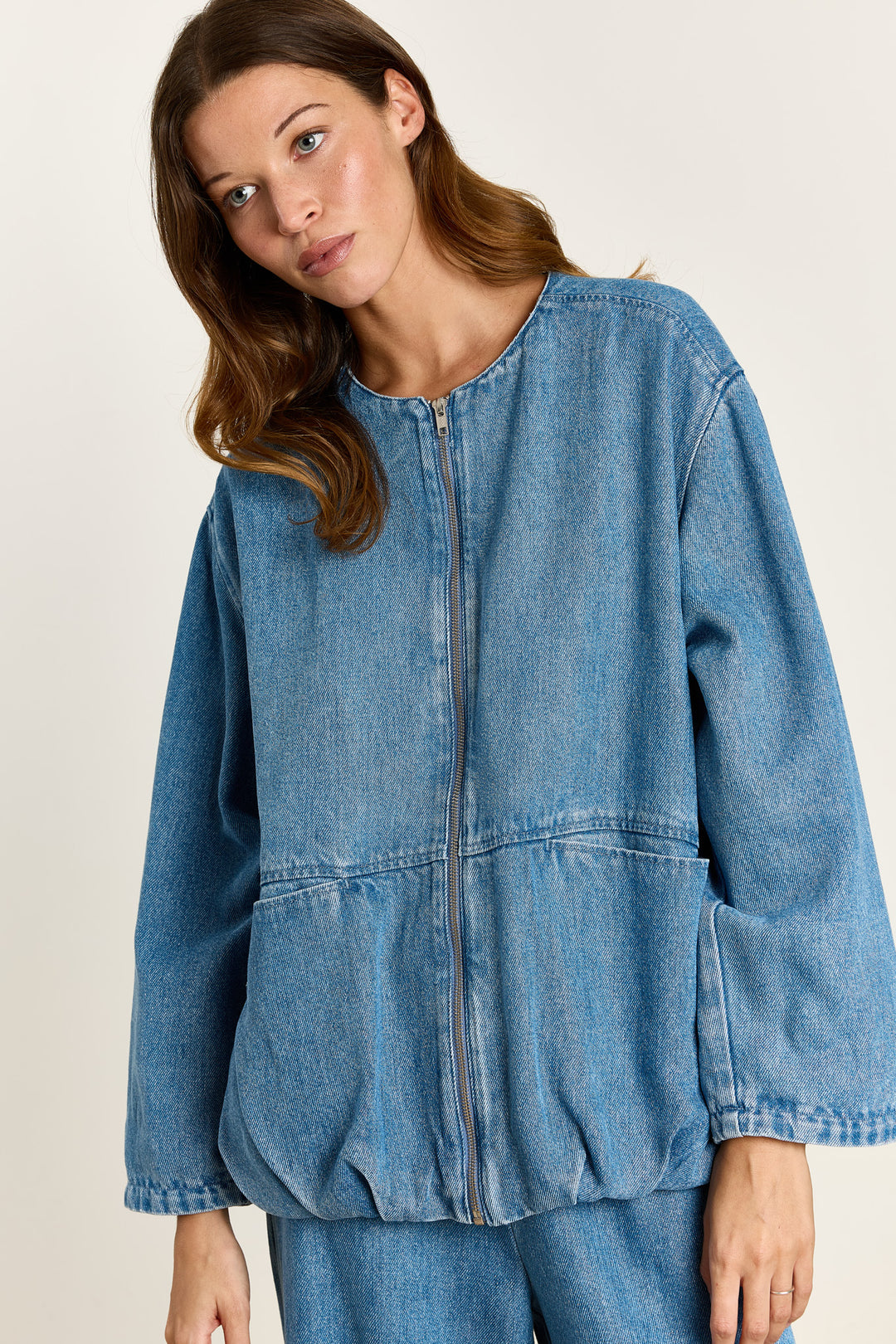 Carla Light Weight Denim Vintage blue