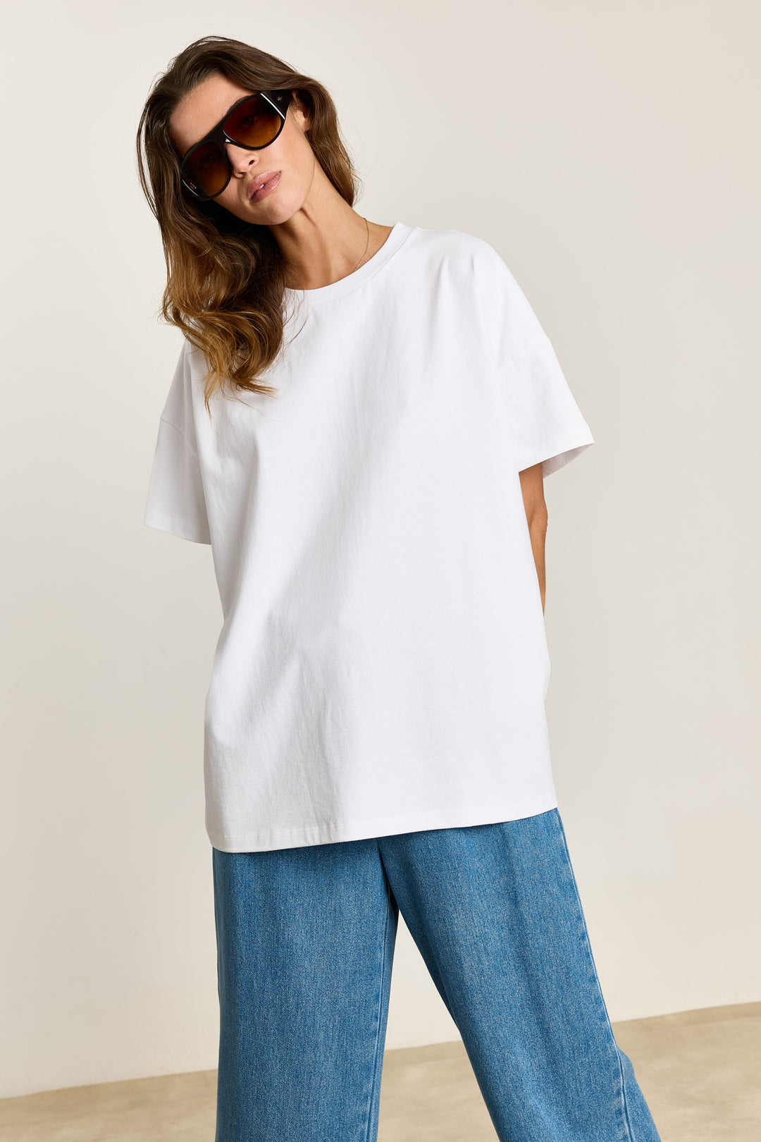 Zazou Cotton Jersey White