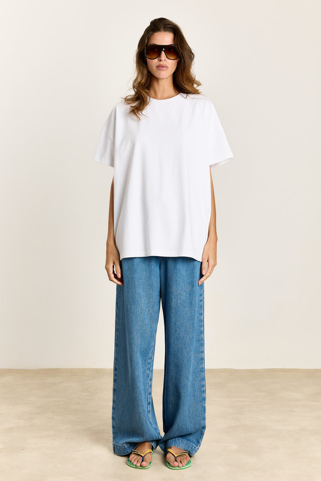 Zazou Cotton Jersey White