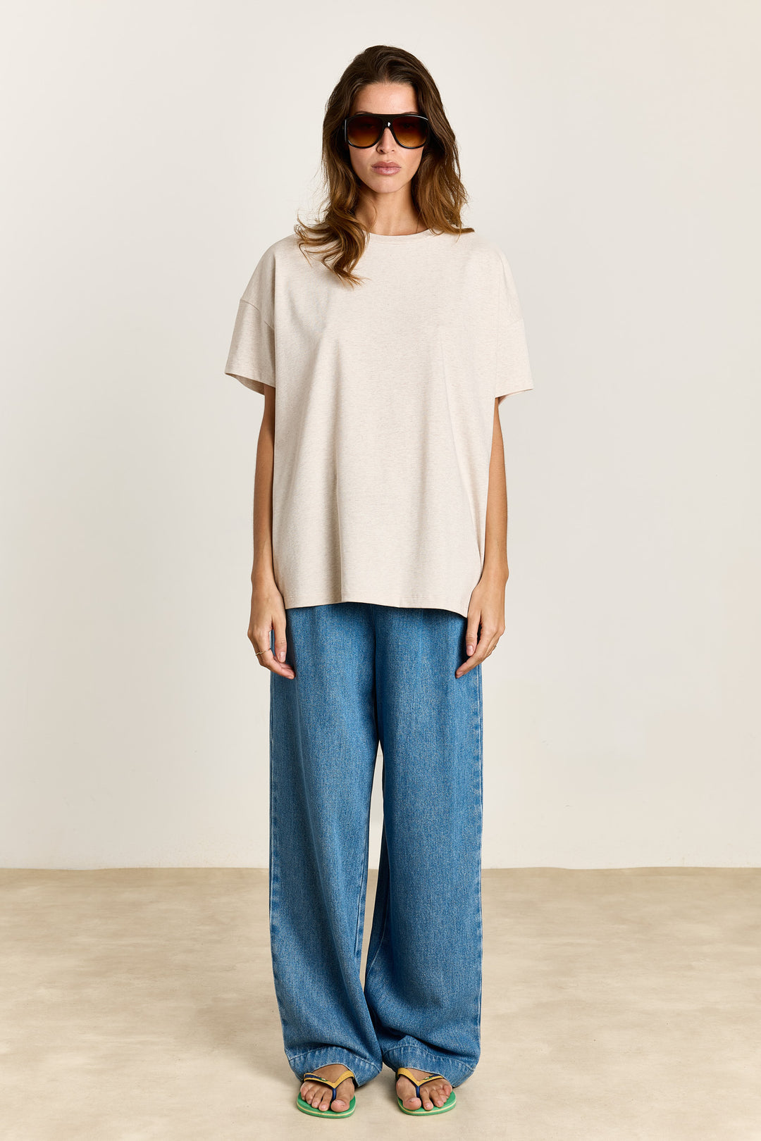 Zazou Cotton Jersey Natural Raw