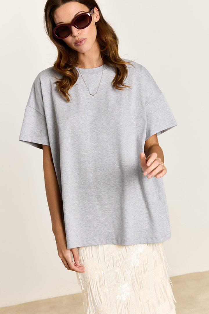 Zazou Cotton Jersey Light Grey