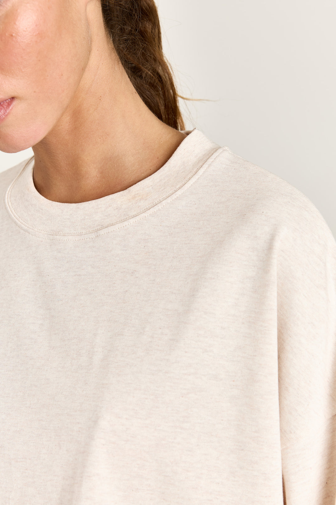 Amy Cotton Jersey Natural Raw