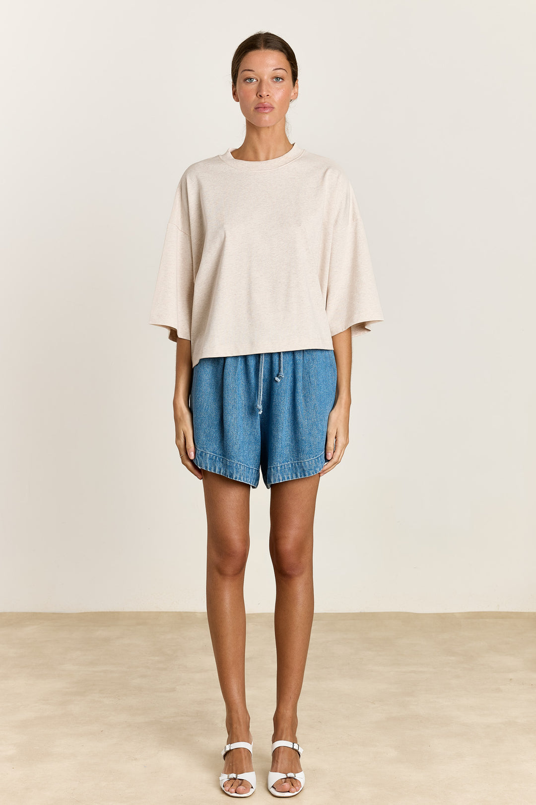 Amy Cotton Jersey Natural Raw