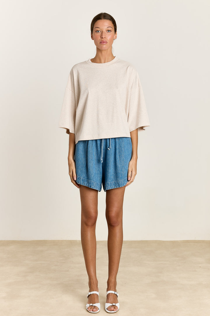 Amy Cotton Jersey Natural Raw