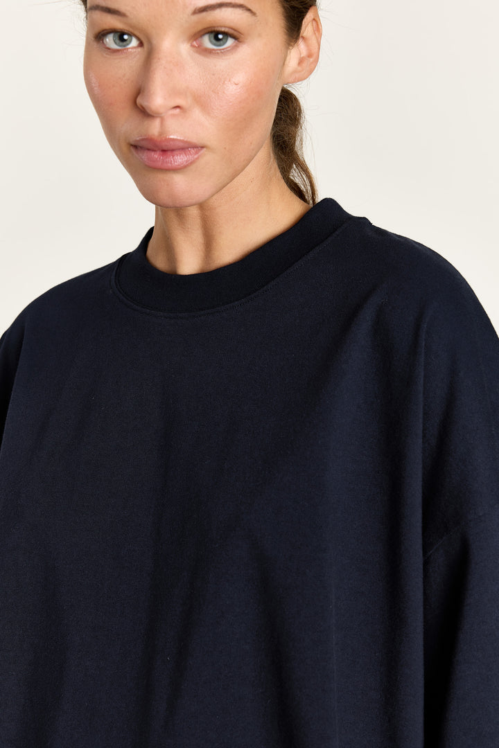 Amy Cotton Jersey Navy