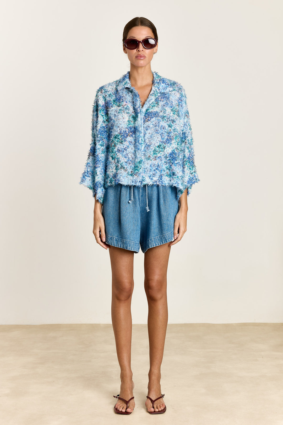 Yannick Aquarel Flower Multicolor