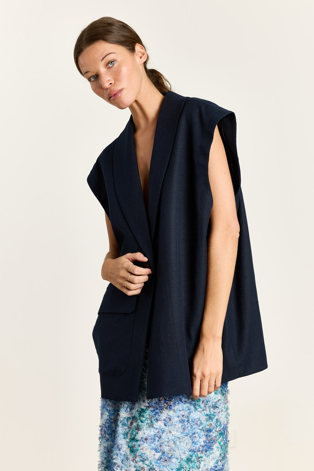 Taylor Summer Linnen Cotton Navy