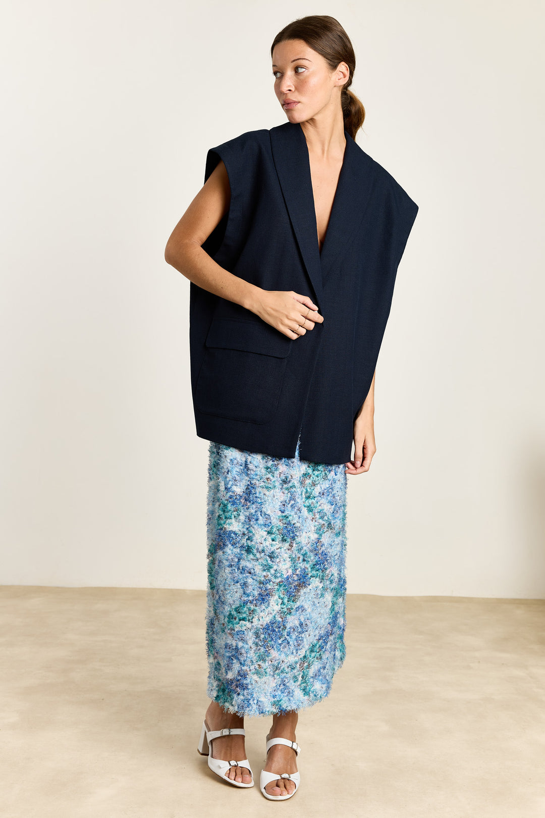 Taylor Summer Linnen Cotton Navy