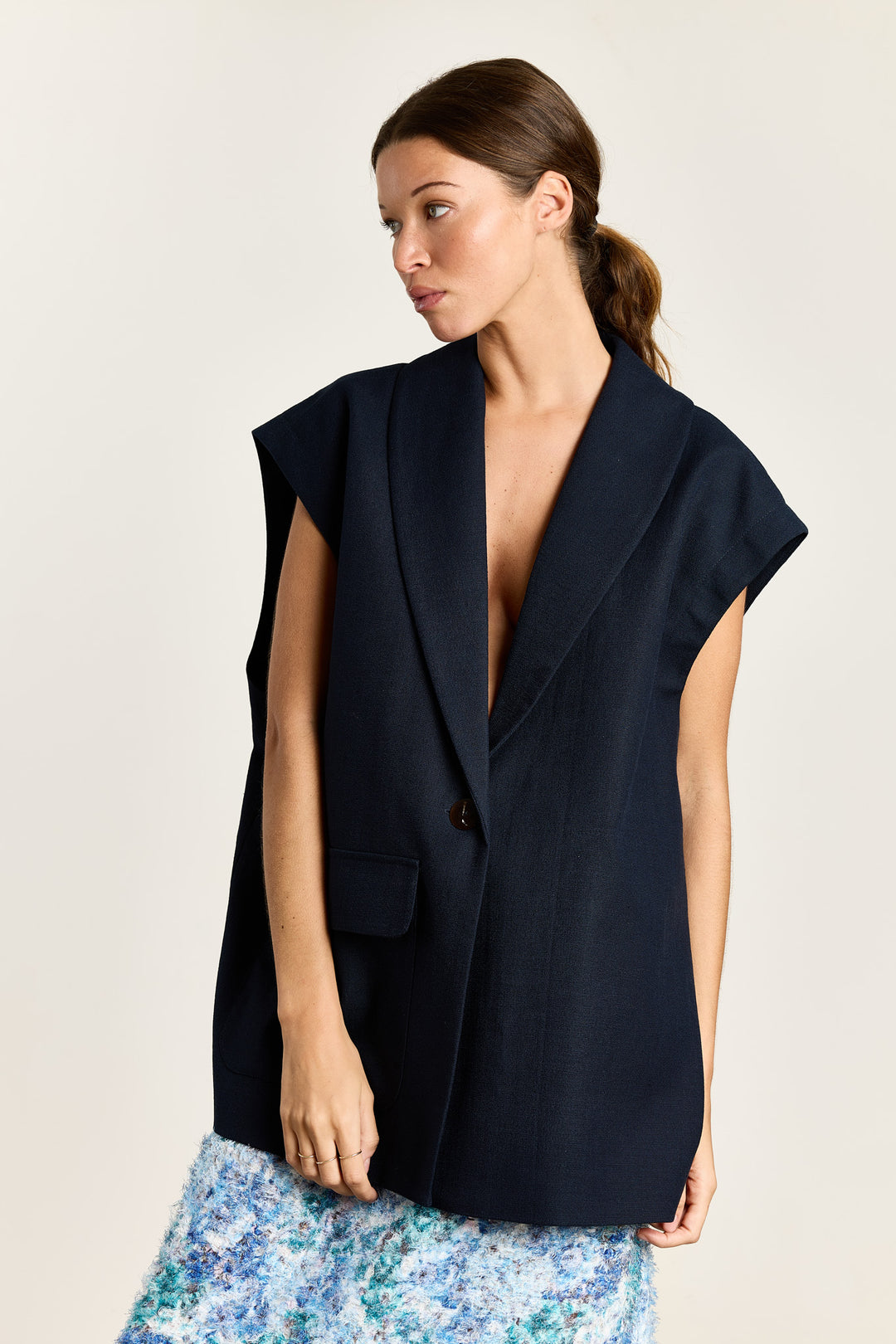 Taylor Summer Linnen Cotton Navy