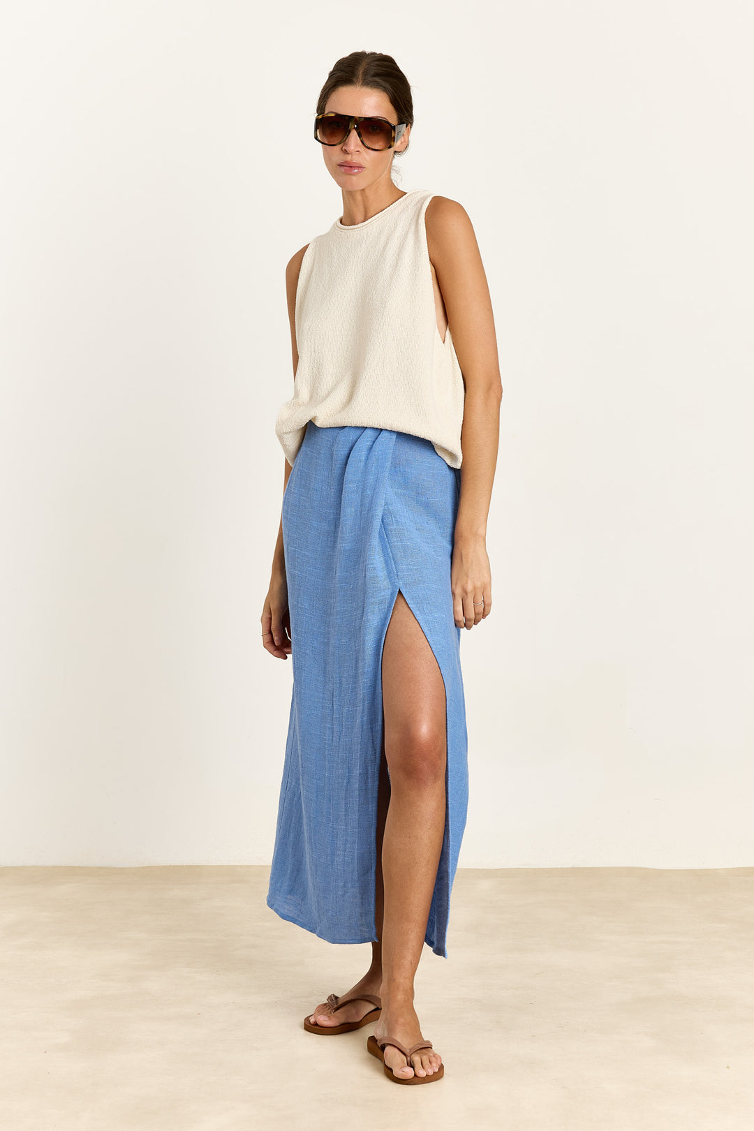 Adelina Cotton Boucle Cream