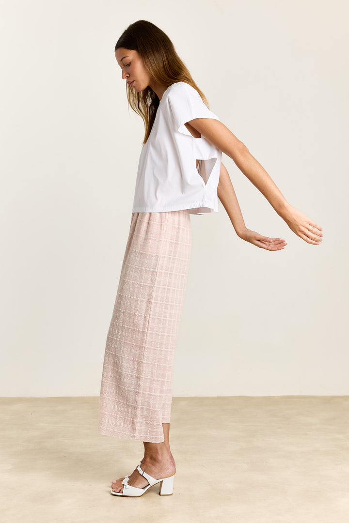 Esmeralda Summer Shirting White