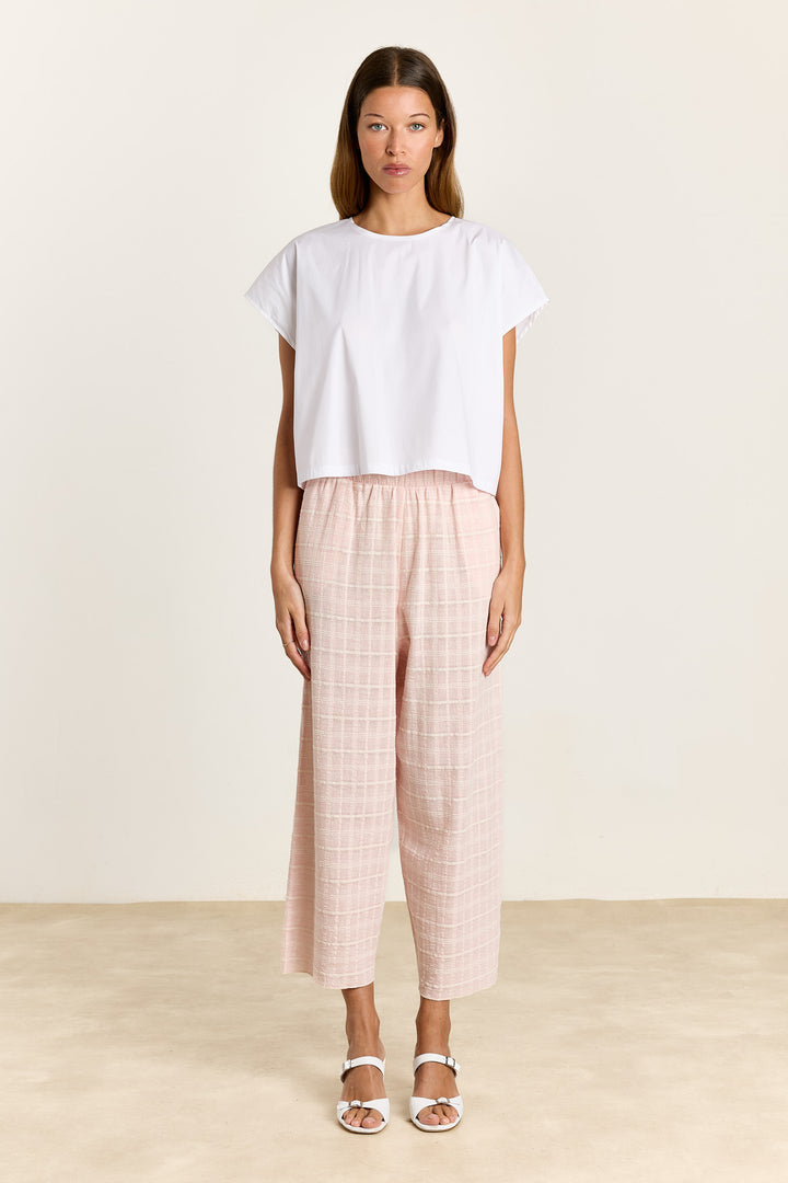 Esmeralda Summer Shirting White