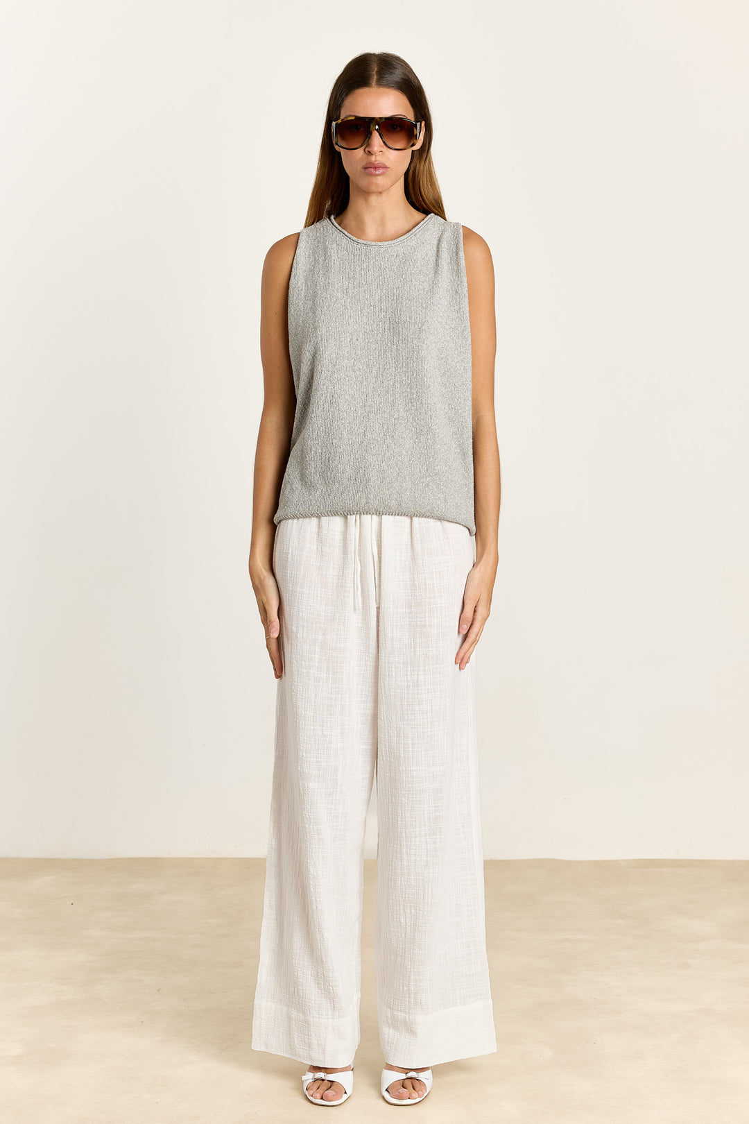 Adelina Cotton Boucle Grey