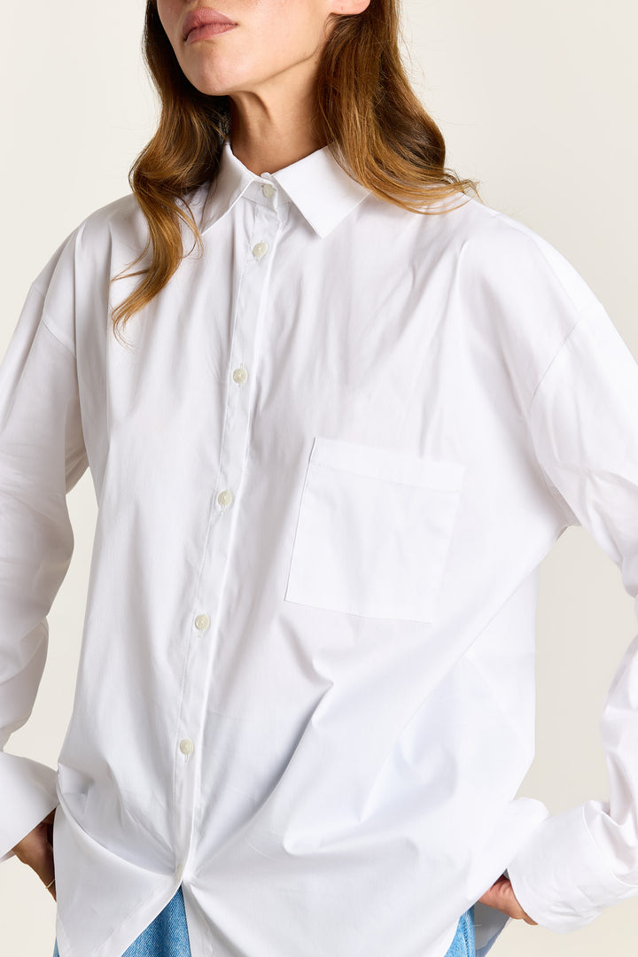 Lulu Summer Shirting White