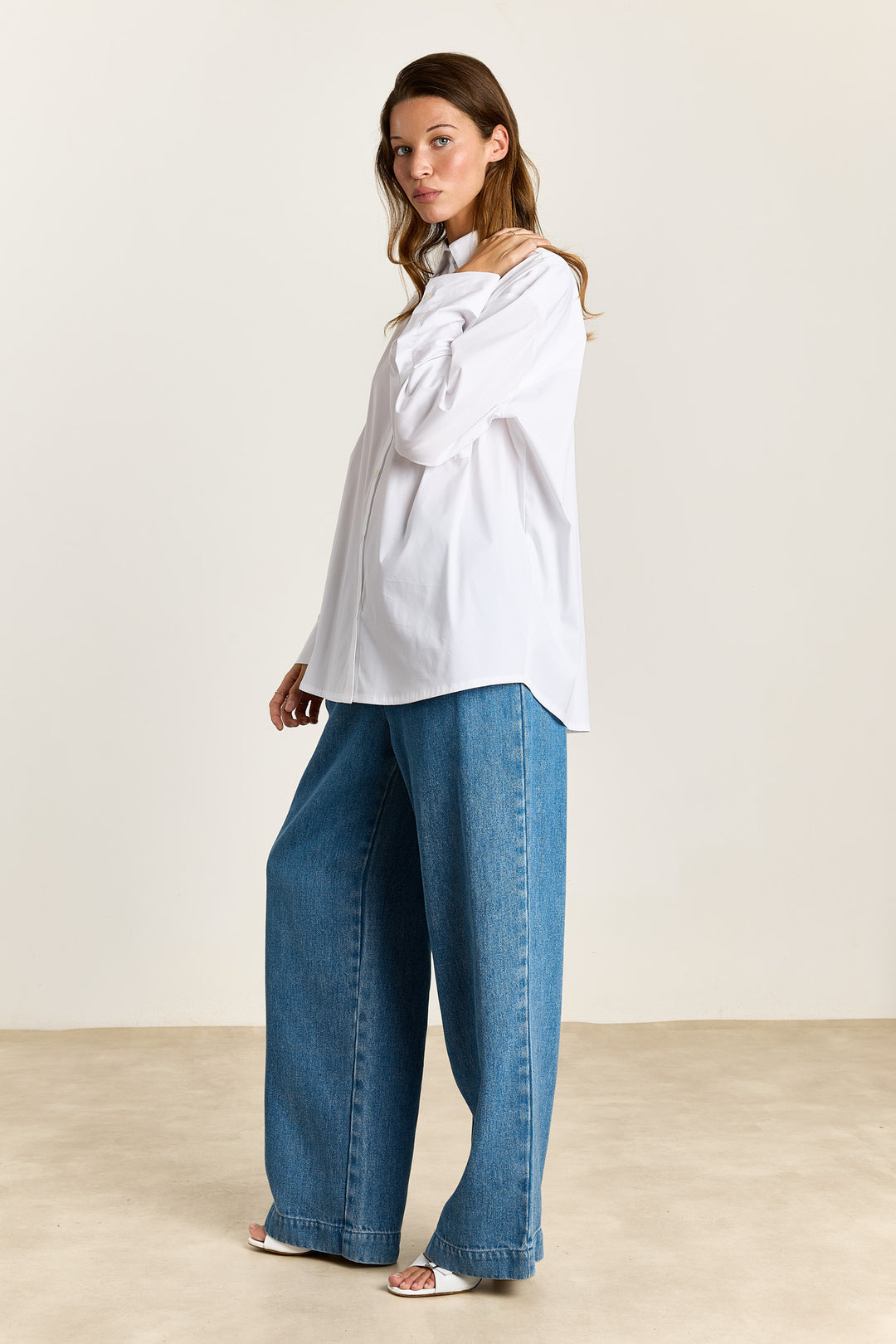 Lulu Summer Shirting White