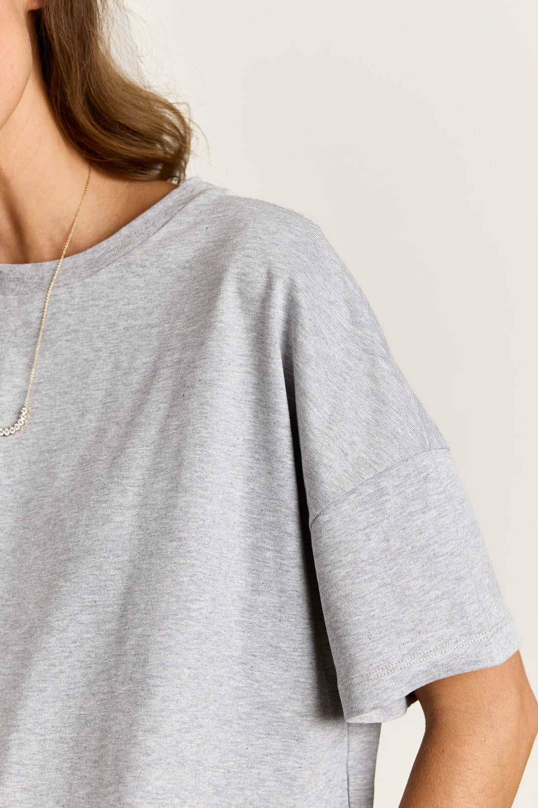 Zazou Cotton Jersey Light Grey
