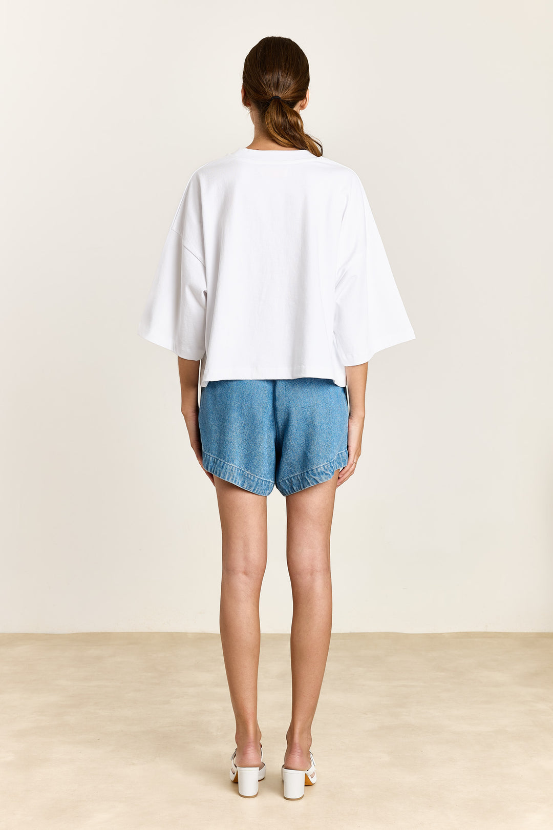 Amy Cotton Jersey White