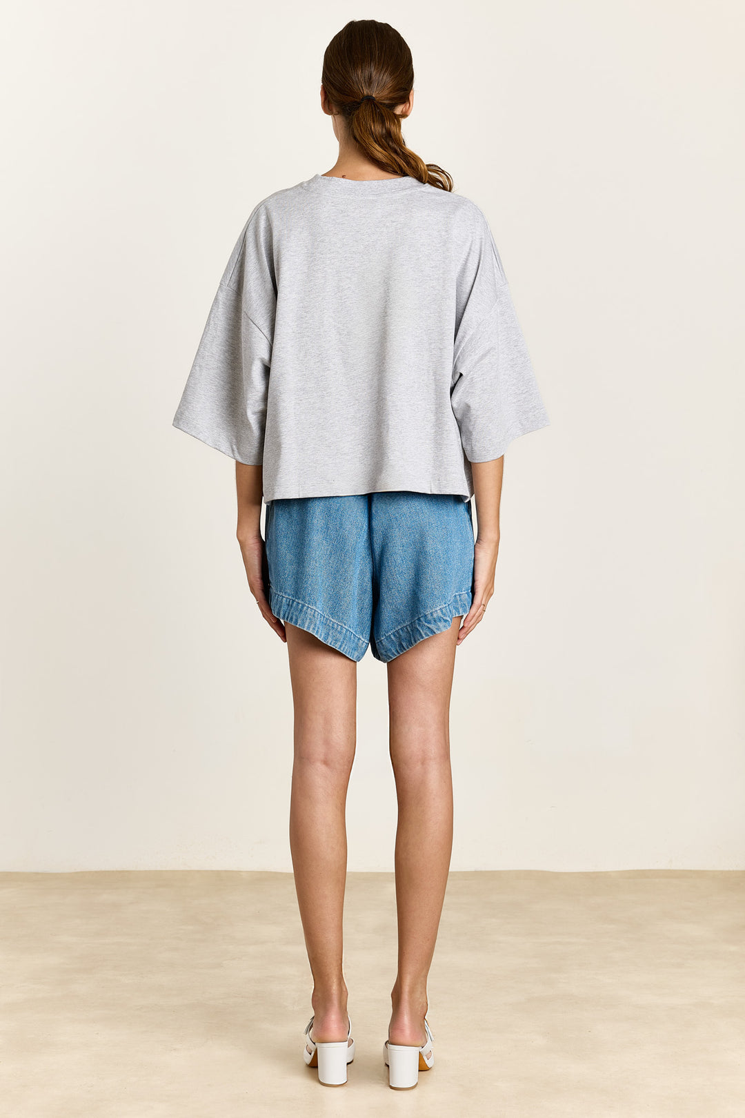 Amy Cotton Jersey Light grey