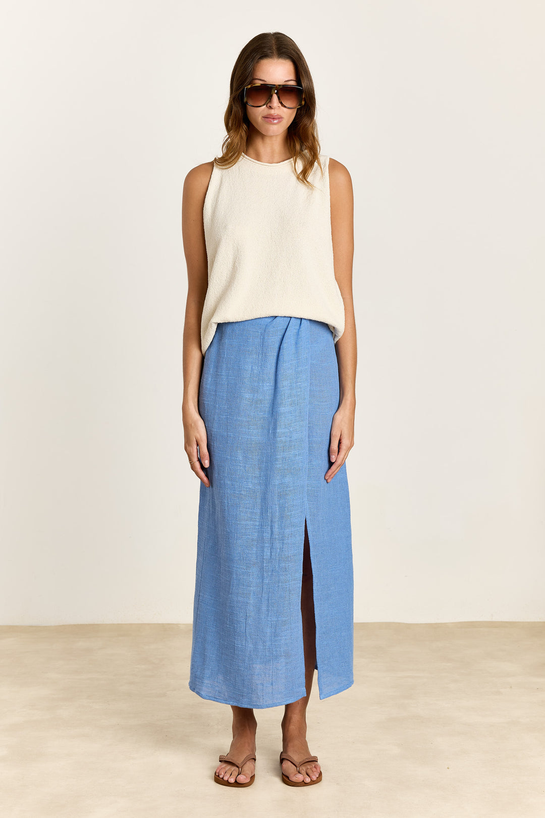 Adelina Cotton Boucle Cream