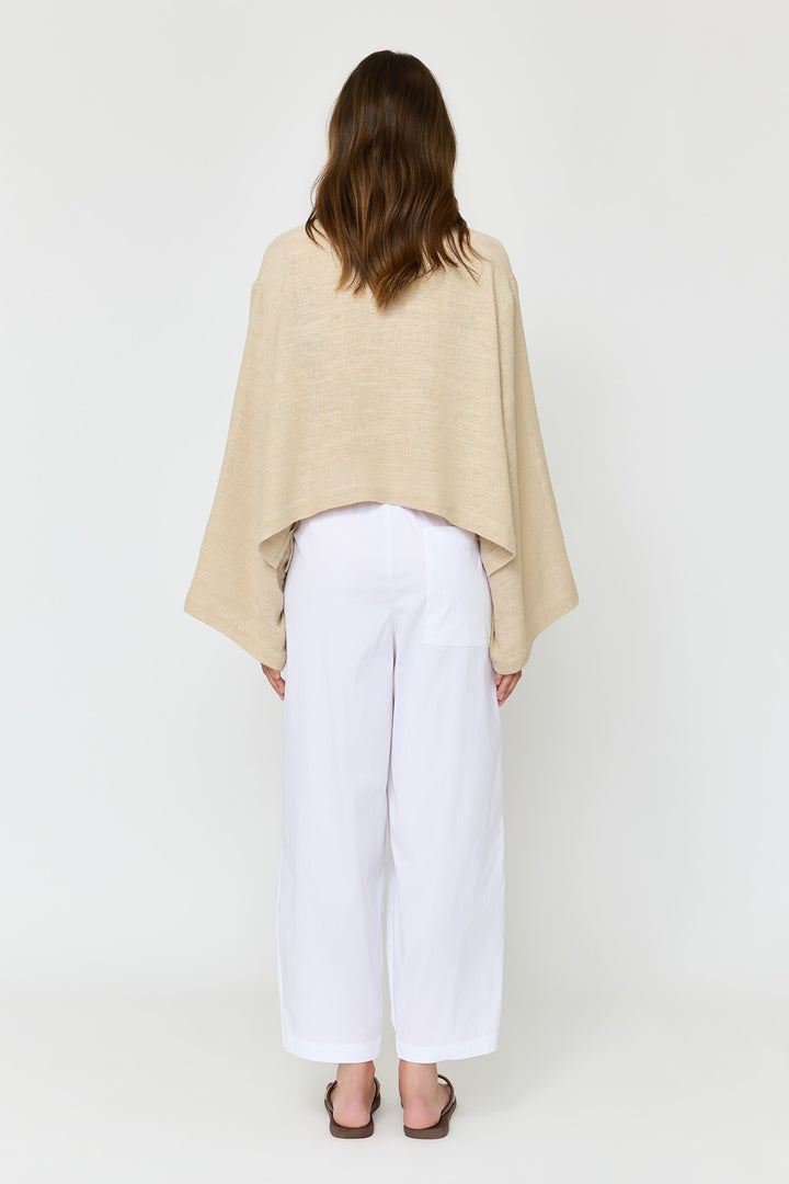 Whitney Summer Shirting White