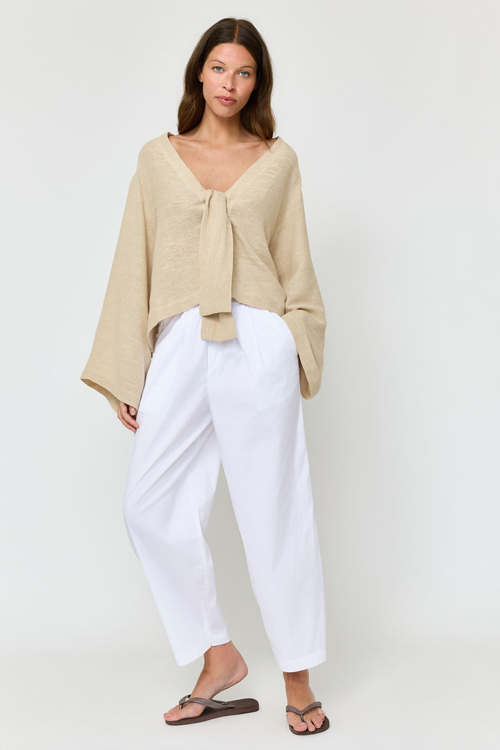 Felicity Cotton Linnen Gauze Natural