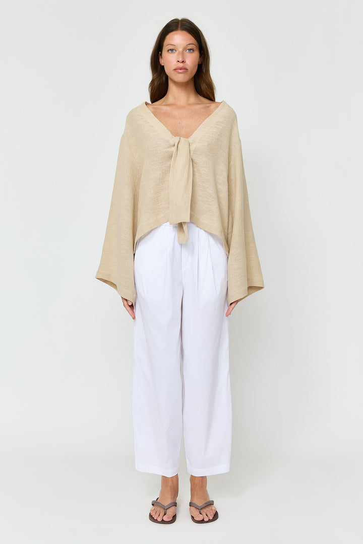 Whitney Summer Shirting White