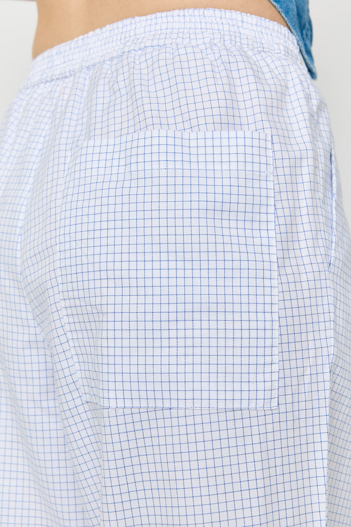 Whitney Summer Shirting Blue Check