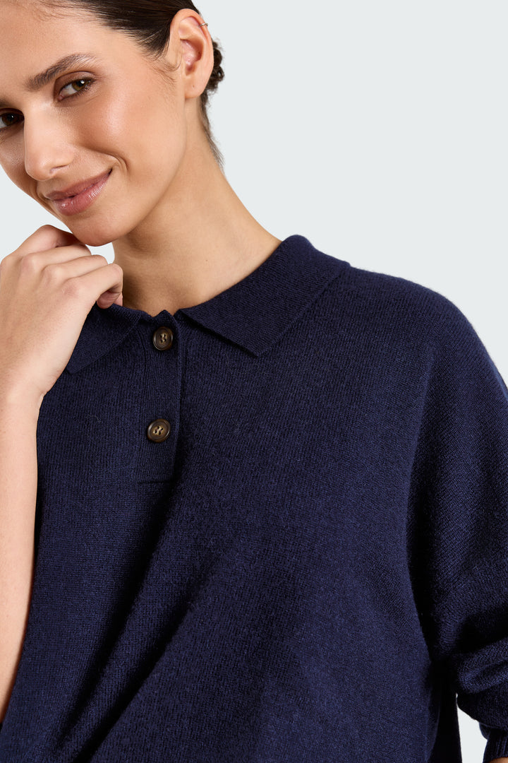 Stacy Cashmere Navy