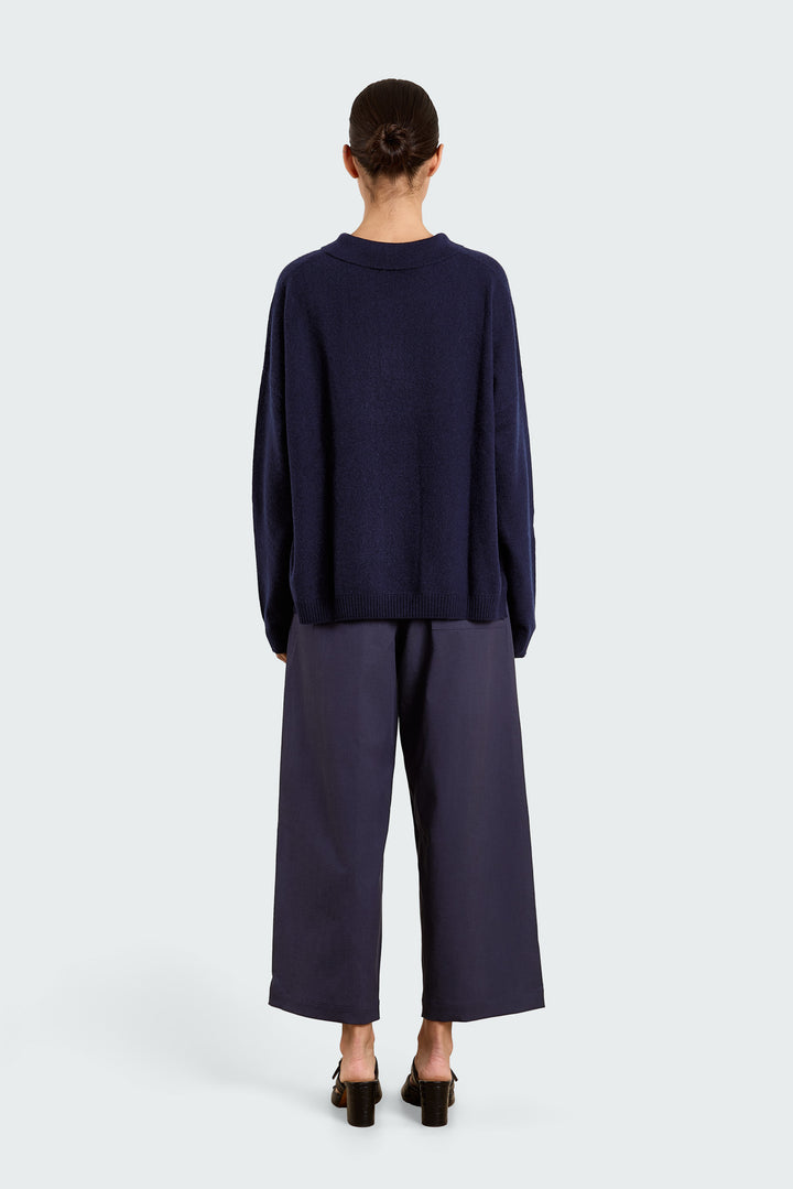 Stacy Cashmere Navy