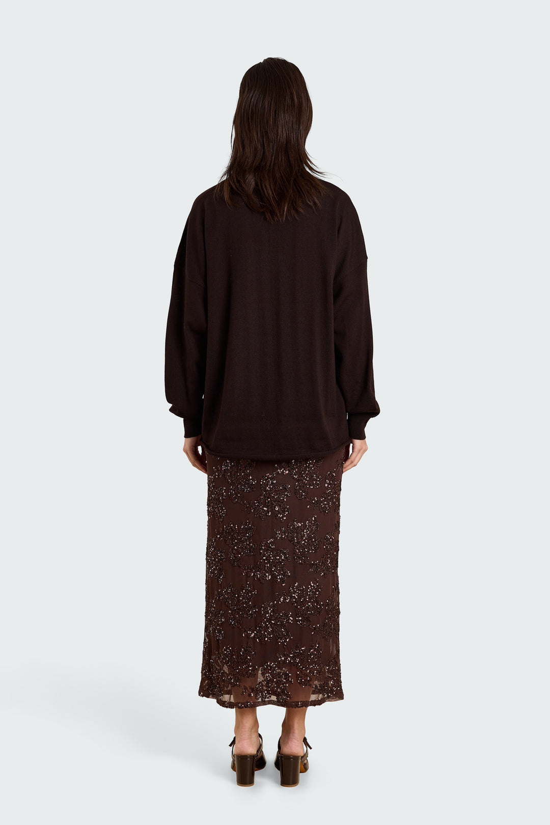 Oline Basic Knit Brown
