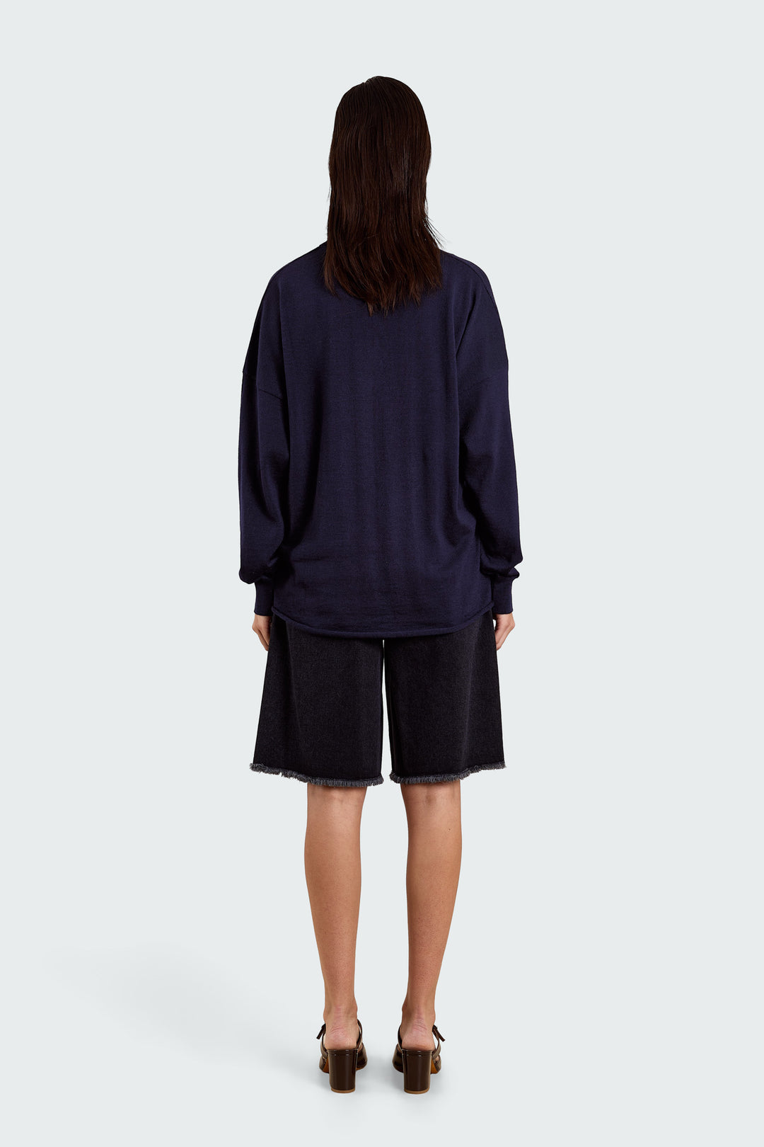 Oline Basic Knit Midnight