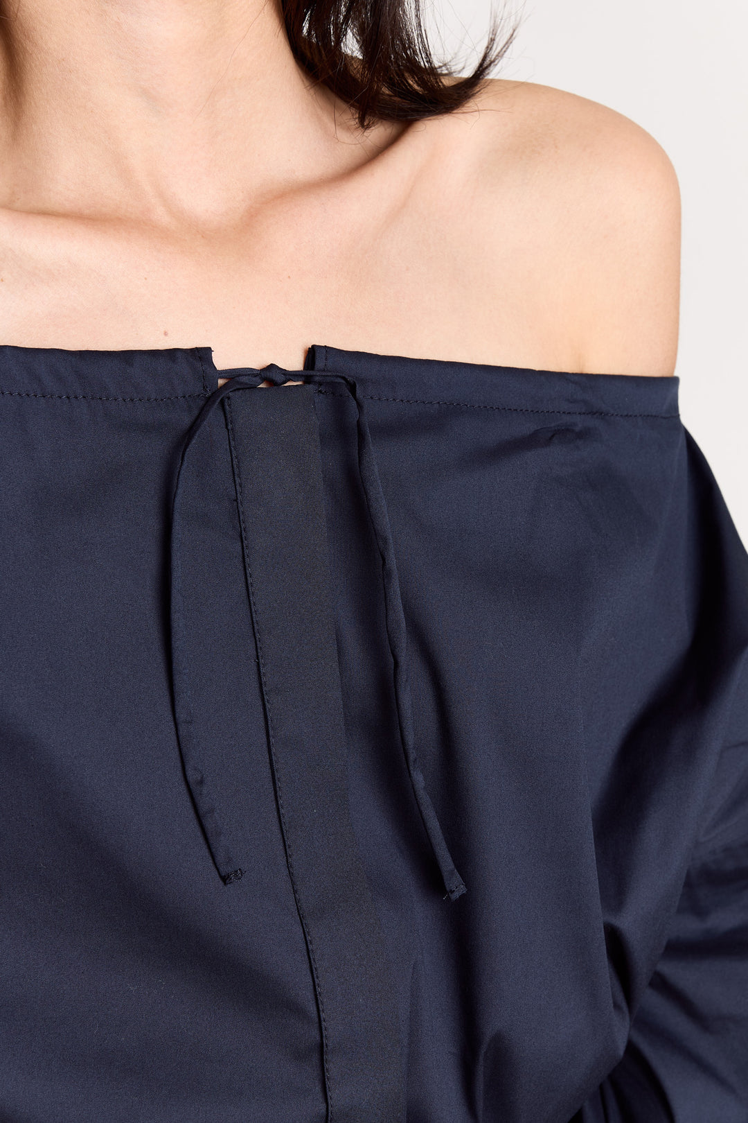 Anais Iron Shirting Navy