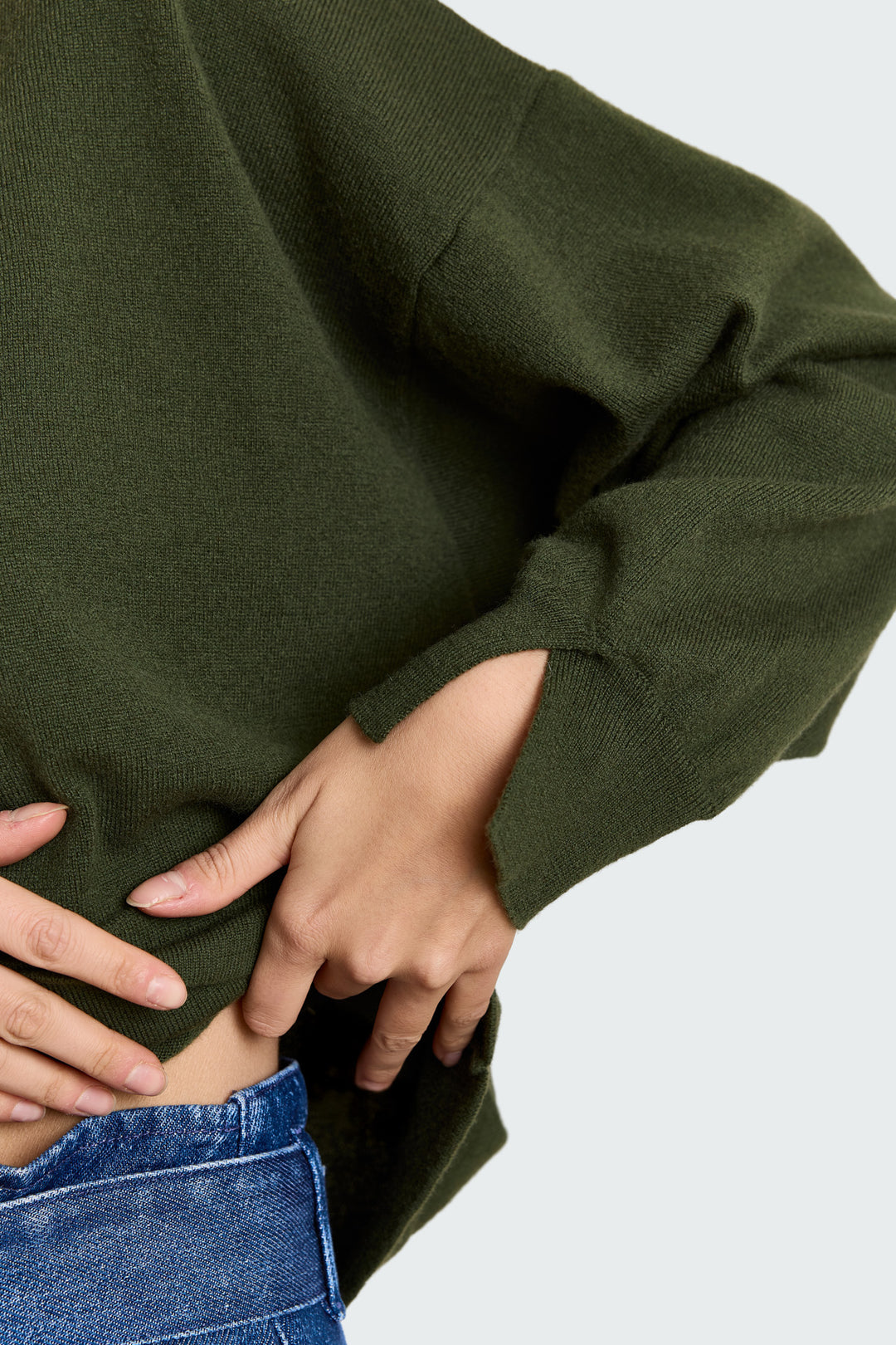 Coby Cashmere Merino Military