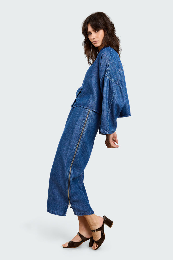 Agnete Light Weight Denim Vintage blue