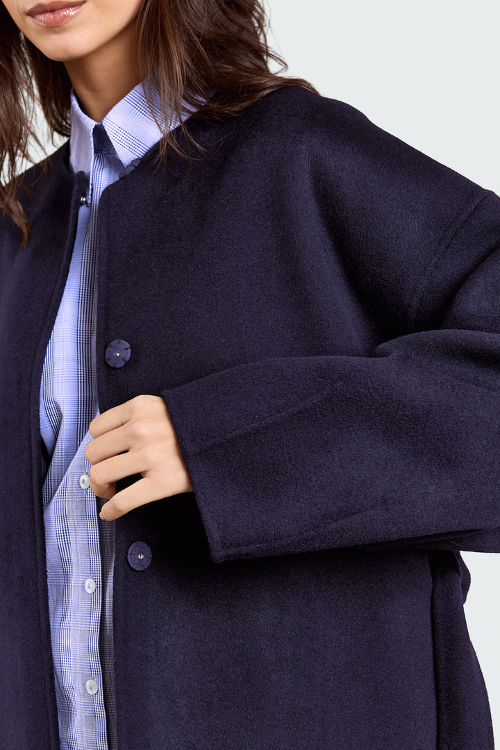 Evelina Wool Navy