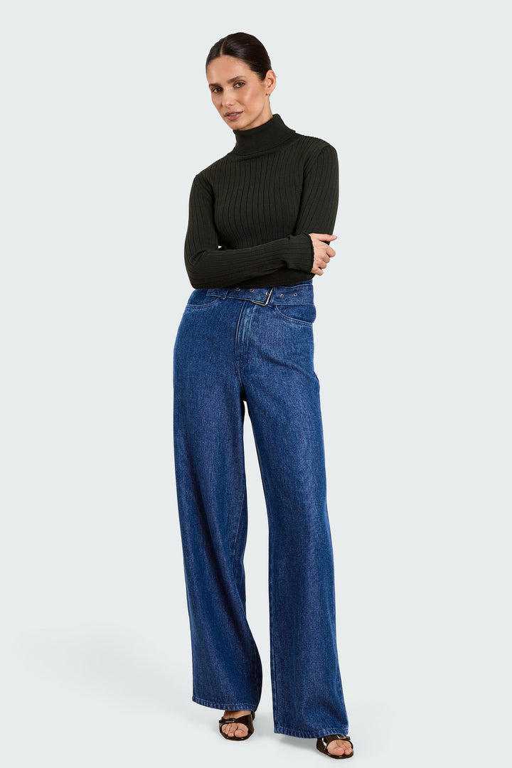 Dahlia Extrafine Merino Military