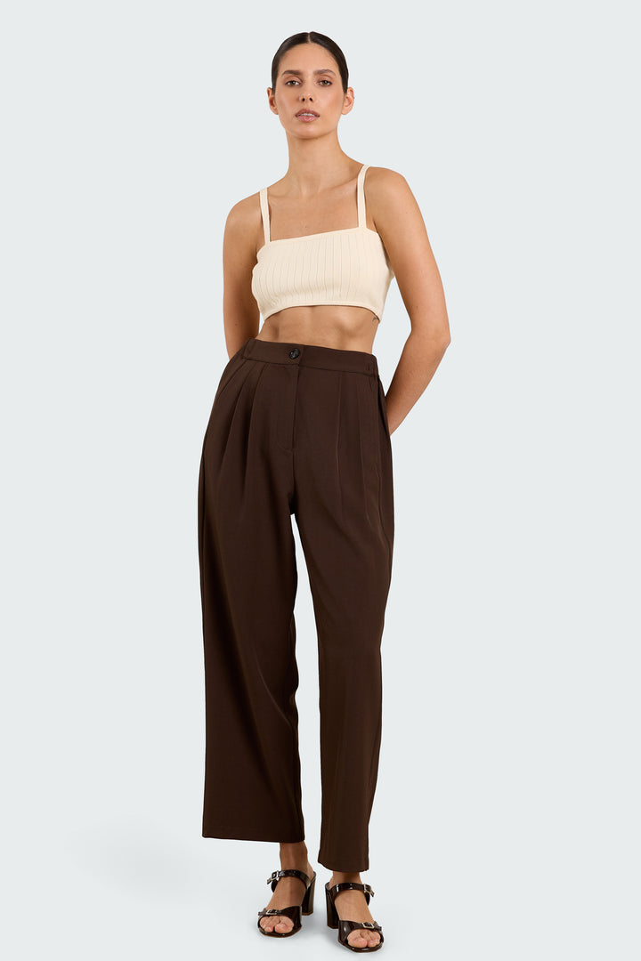 Bennie Uni Suiting Brown