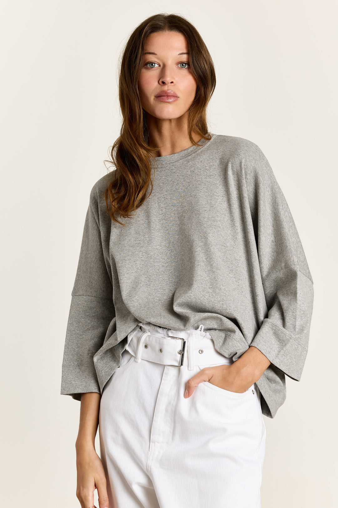 Madeline Melange Grey Melange