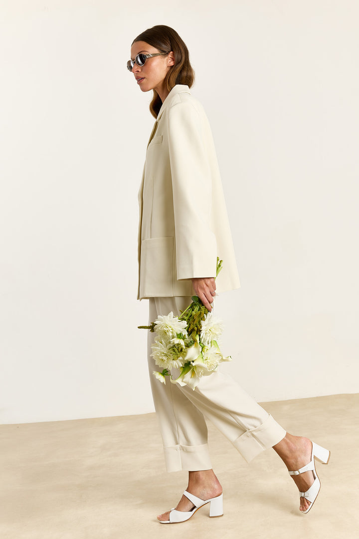 Fiona Uni Suiting Off white