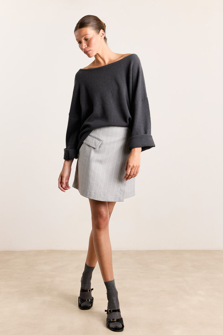 Margaret Cashmere Graphite