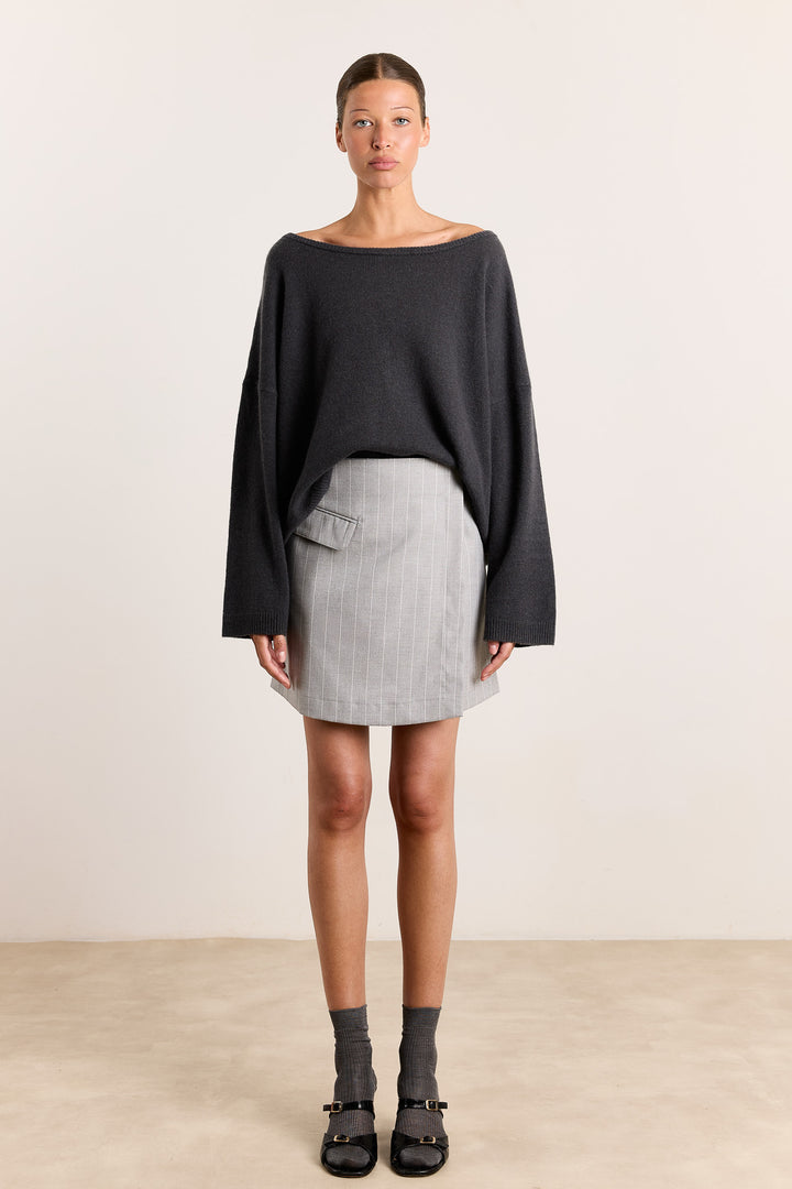 Margaret Cashmere Graphite