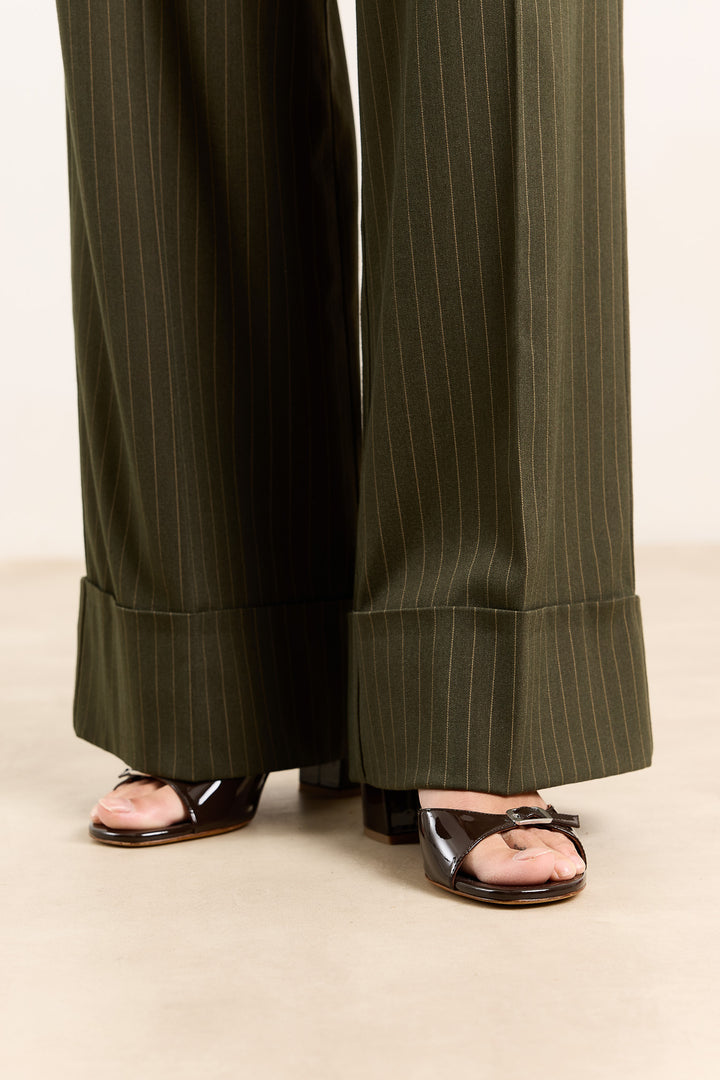 Freddie Suiting Stripes Military
